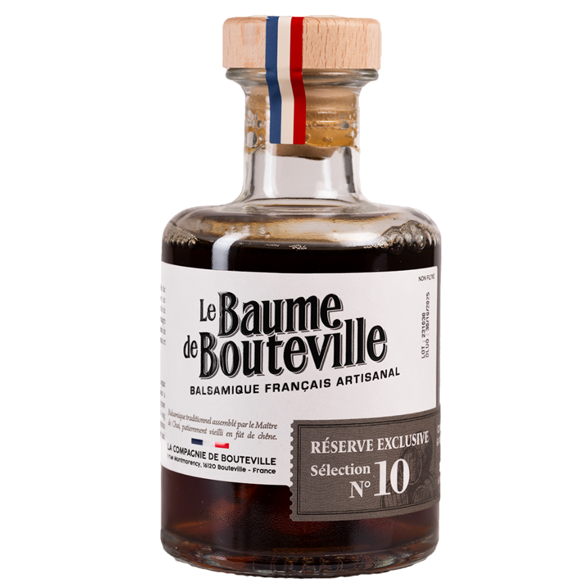 BALSAMIC VINEGAR - LE BAUME DE BOUTEVILLE N°10 - 20 CL